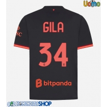 Maglie da calcio AC Milan Mario Gila #34 Terza Maglia 2026-27 Manica Corta